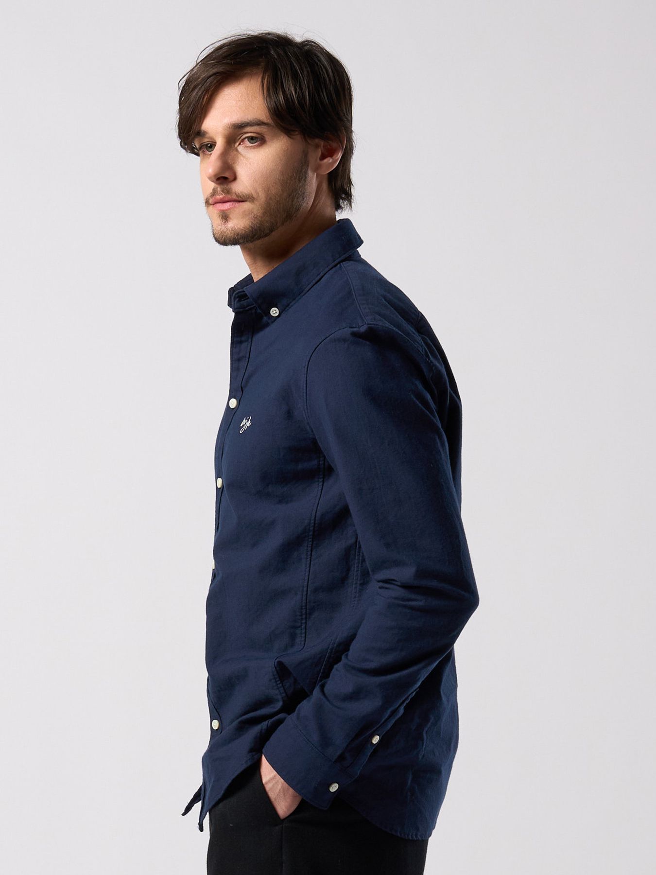 【予約品 4月19日(日) 18時締切】classic B.D shirt / クラシック ボタンダウンシャツ / ネイビー