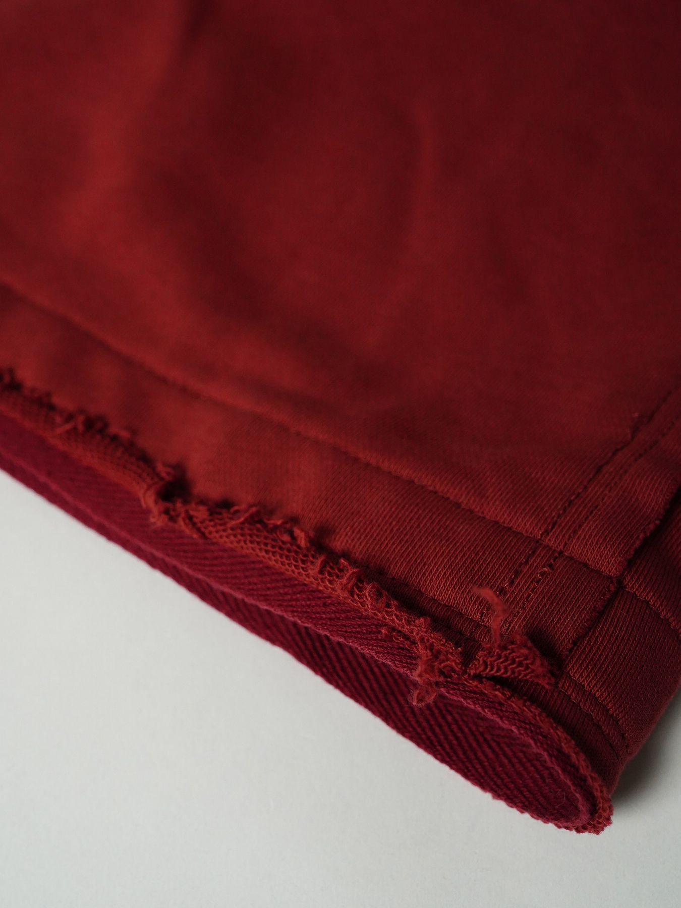 【予約品 7月5日(日) 締切】SWEAT OVERSHIRTS / スウェットオーバーサイズシャツ / レッド