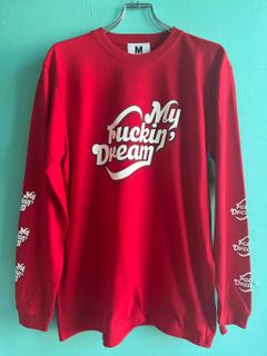 《予約》  l/s t-shirts (jelly) / レッド  【M】3月末～4月頃 入荷予定