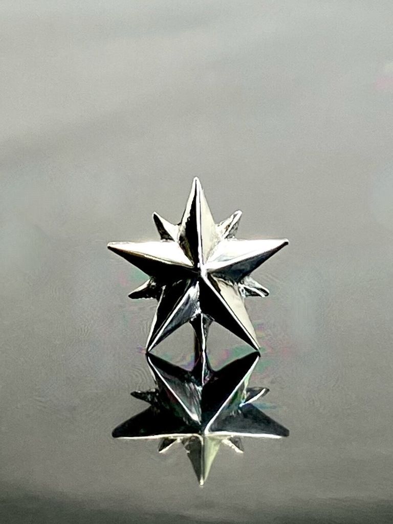 《受注生産》 10P STAR STUD ピアス 【GOD SIZE】 注文から2～3週間後入荷予定