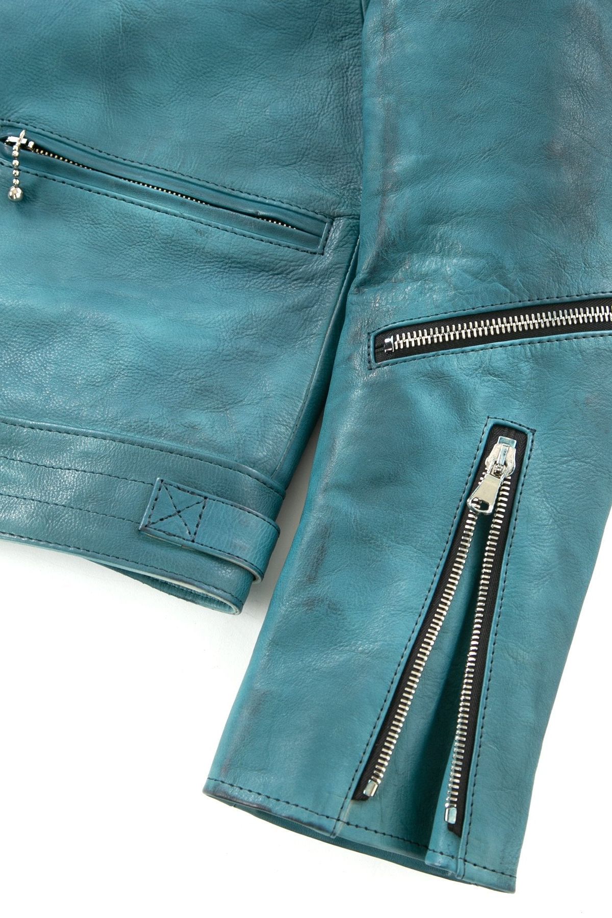 SPEEDER（スピーダー） Garment Burning Dyed Double Riders / BEER GREEN 【STRUM】