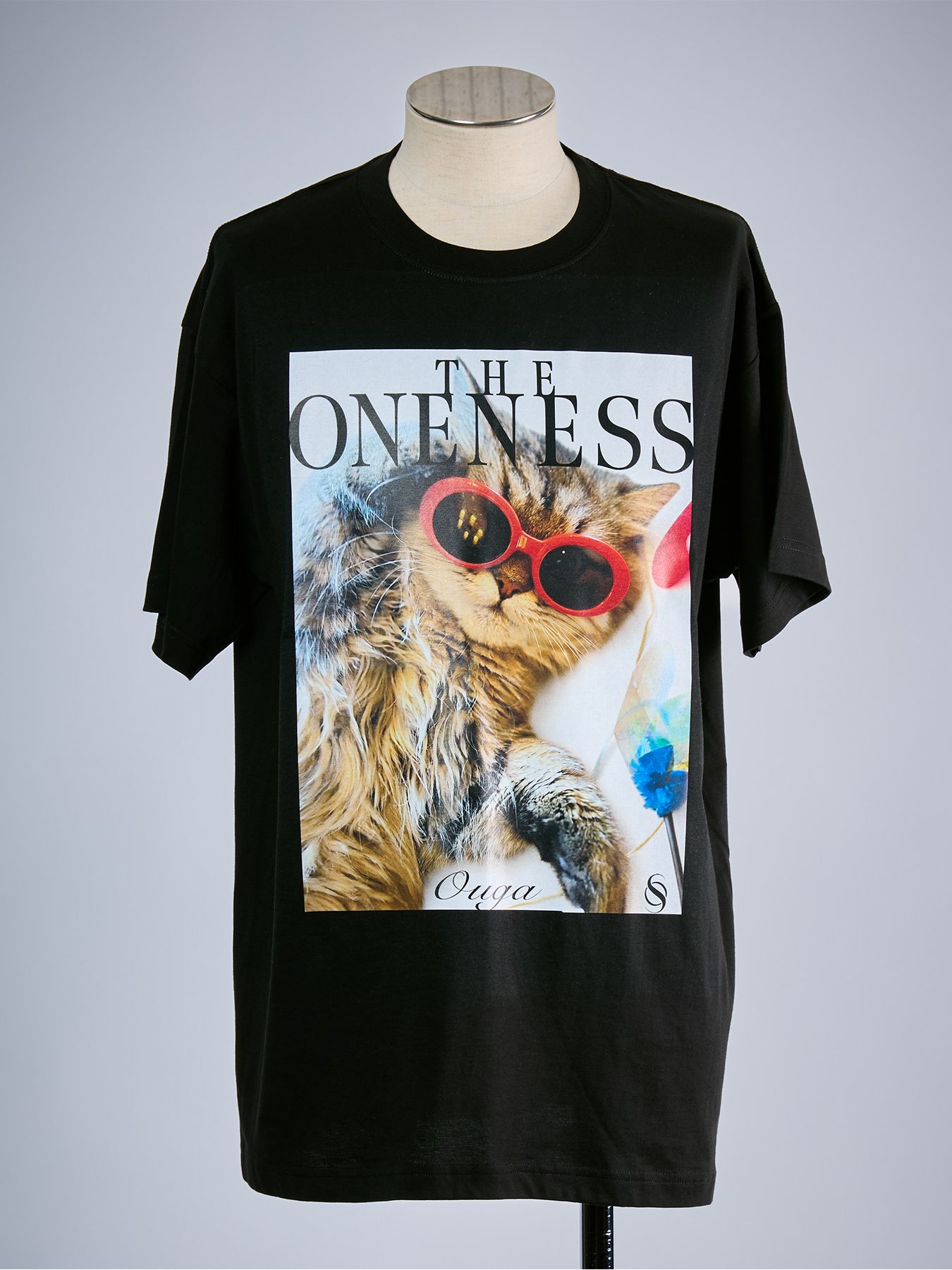 【予約品 10月26日(月) 締切】《犬猫保護活動チャリティー企画》Organic T-Shirt / オーガニックコットン Tシャツ / ブラック