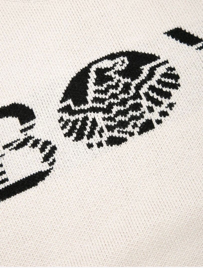 BOY CREW NECK SWEATER OFF WHITE【B223N6060031】