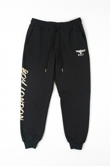 COTTON CARGO PANTS / BLACK 【BOY LONDON】