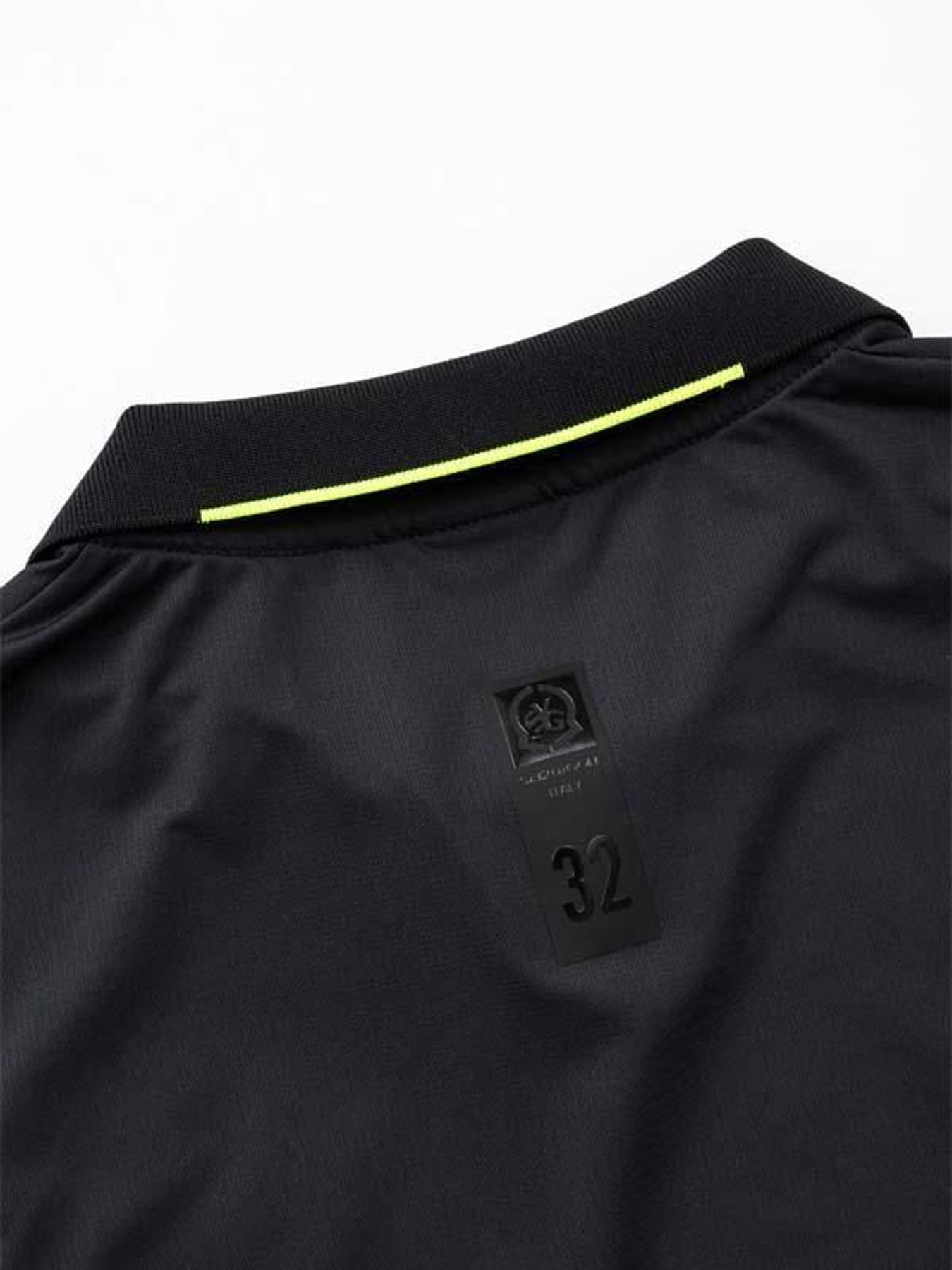 FRASH SKIPPER POLO / フラッシュ スキッパー ポロ / ブラック【SY32 by SWEET YEARS GOLF】
