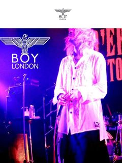 LongFrillShirts シャツ / ホワイト 【BOY LONDON】
