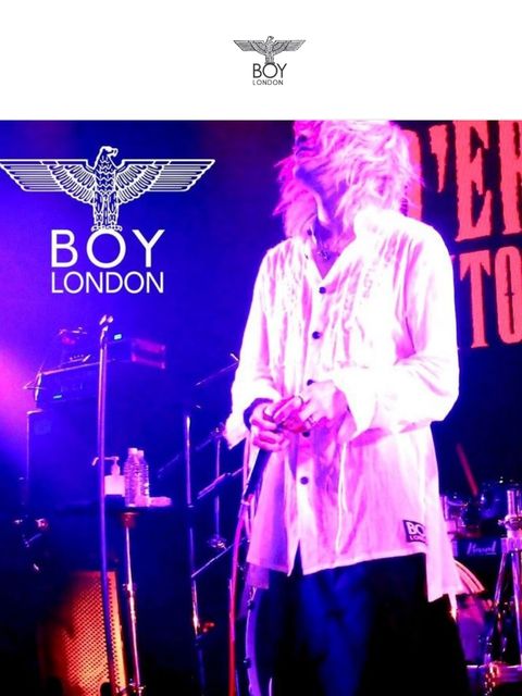 LongFrillShirts シャツ / ホワイト 【BOY LONDON】