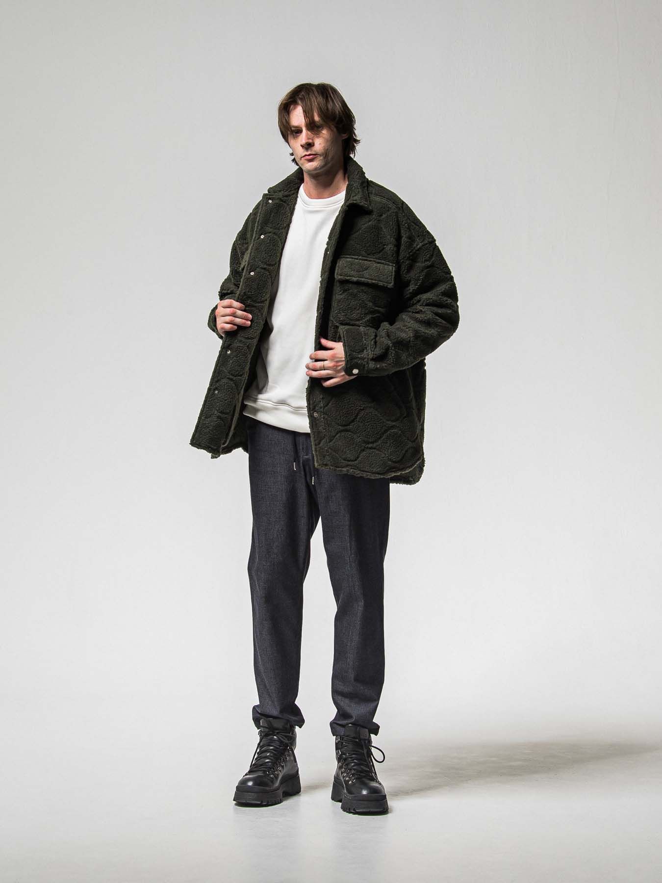 【予約品 8月31日(日) 締切】PAT WIDE EASY PANTS / パット ワイドイージーパンツ / デニム
