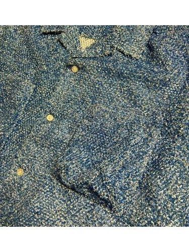 《予約品8月31日 23時55分締め》 DENIM SS SH / デニムシャツ / ブルー 【roarguns 】 2024年3月入荷予定