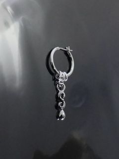 《受注生産》 THIN HOOP [LARGE] with OVAL and TEARDROP /シンフープ L ウィズ オーバル&ティアドロップ / 注文から2～3週間後入荷予定