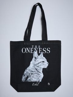 【予約品 4月26日(日) 締切】《犬猫保護活動チャリティー企画》Organic Cotton Tote Bag / オーガニックコットン トートバッグ / ブラック