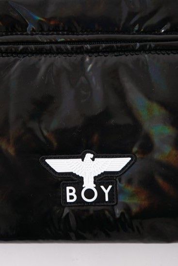 PADDING NYLON BAG ショルダーバッグ / BLACK 【BOY LONDON】