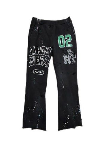《予約品8月31日 23時55分締め》 COLLEGE PT / スウェットパンツ / ブラック 【roarguns 】 2024年2月入荷予定