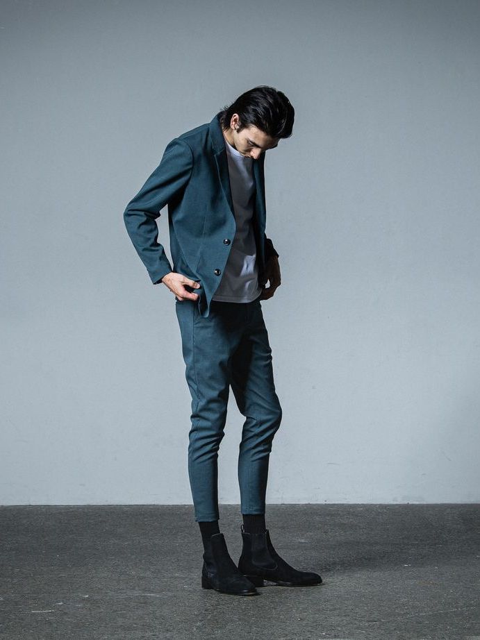 《予約品》 DRY JACKET  / テーラードジャケット / グリーン