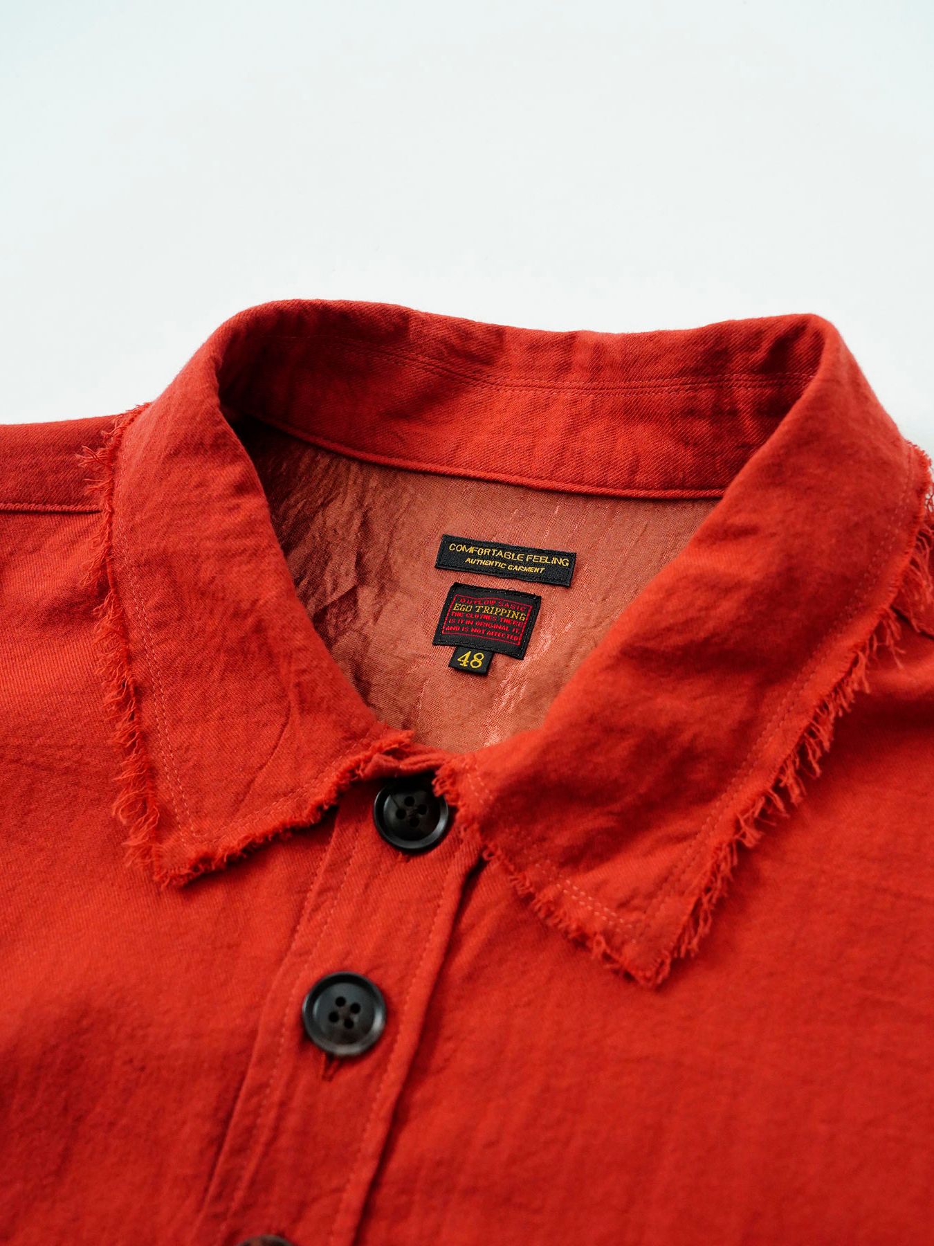 【予約品 11月9日(月) 締切】ANTIQUESHIRT / アンティークシャツ / オレンジ