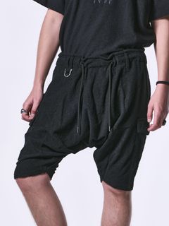 《予約品》 SaruelShorts / サルエルショートパンツ / ブラック