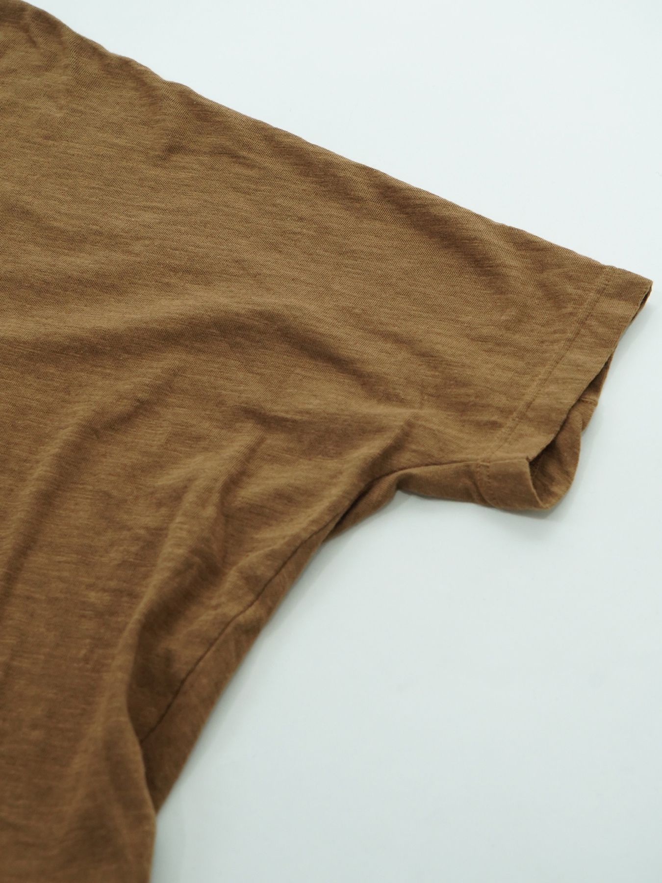 【予約品 2月1日(日) 締切】KITE V-NECK / Vネック ニットT / キャメル