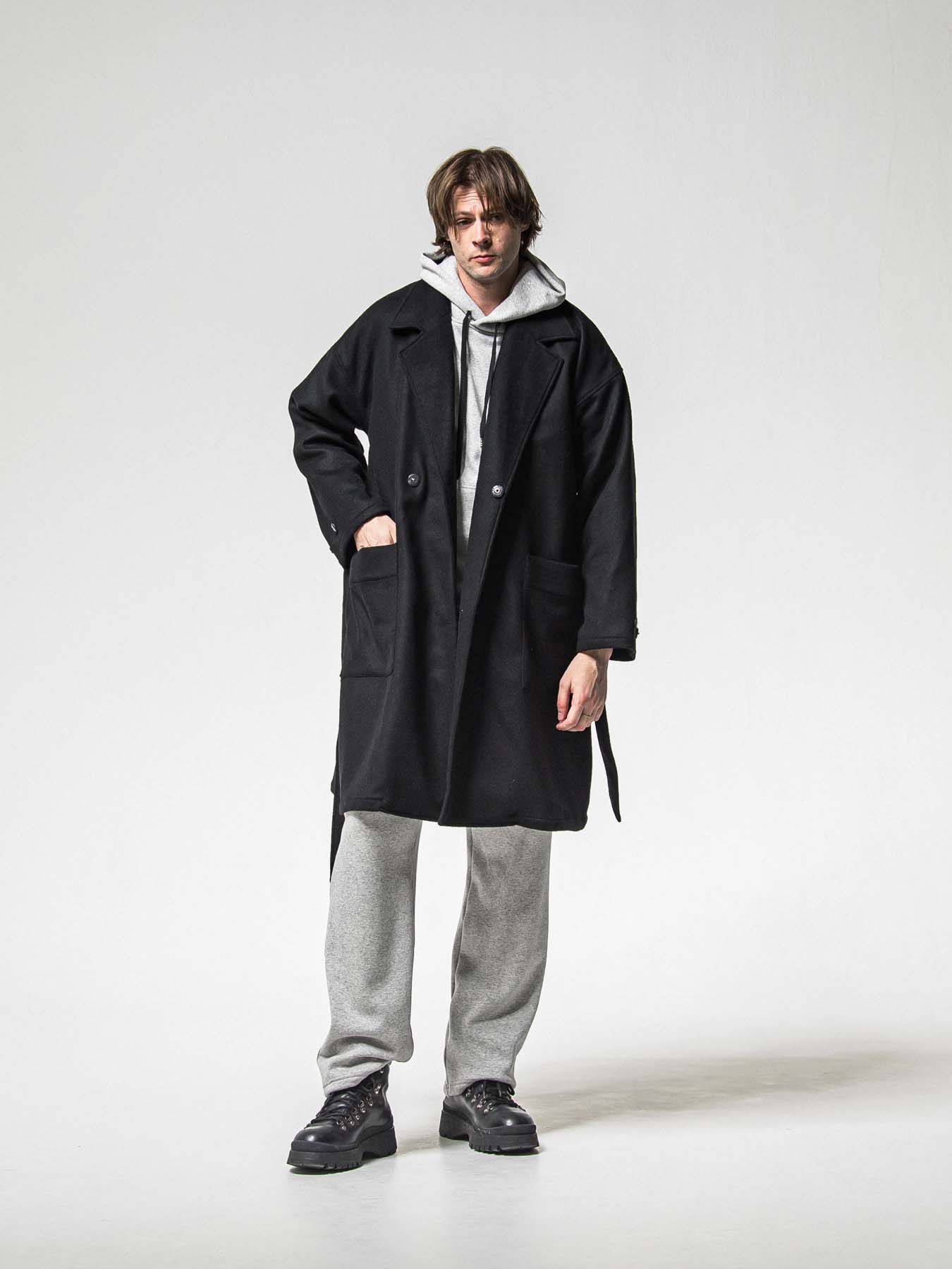 【予約品 8月31日(日) 締切】FRIDAY OLD COVER VEROURS FLEECE HOODIE / FRIDAYコラボ オールドカバー ベロアフリース フーディ / グレー