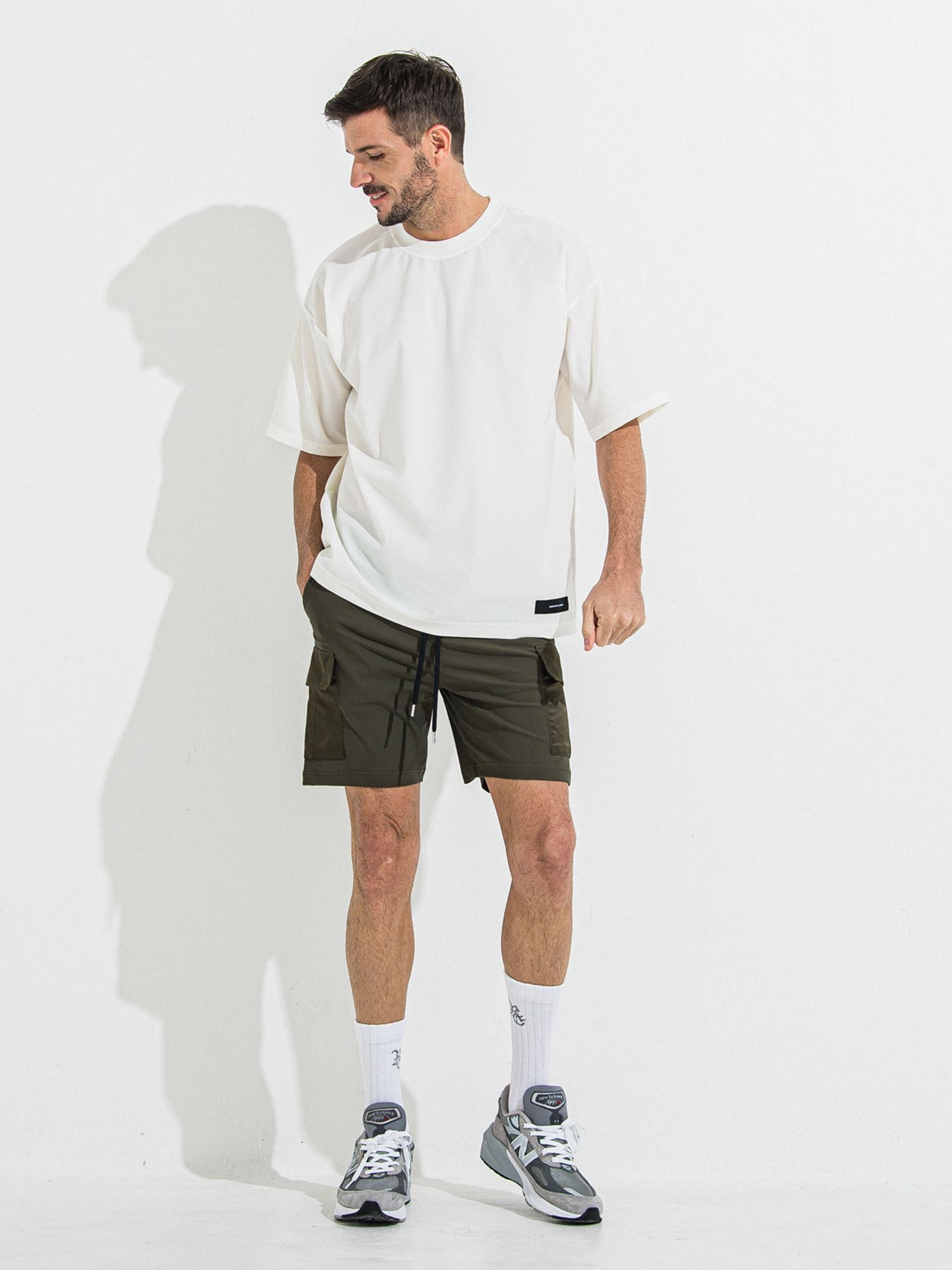 【予約品 】OX JERSEY OVER TEE / オックスジャージオーバーサイズTシャツ / ホワイト