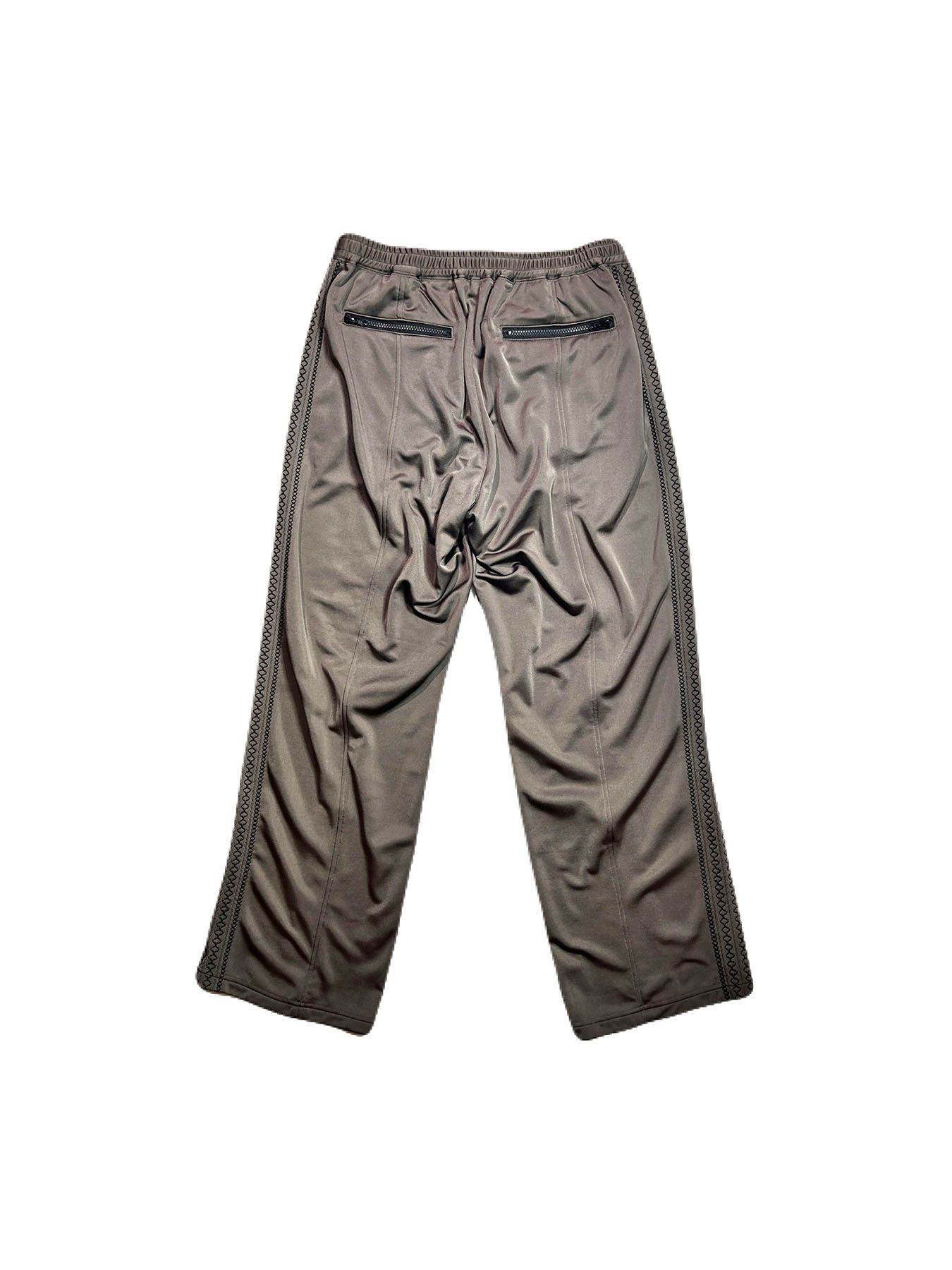 【予約品 8月10日(日) 締切 】SATIN LINE PANTS CRY / サテン ラインパンツ / クリスタル グレー