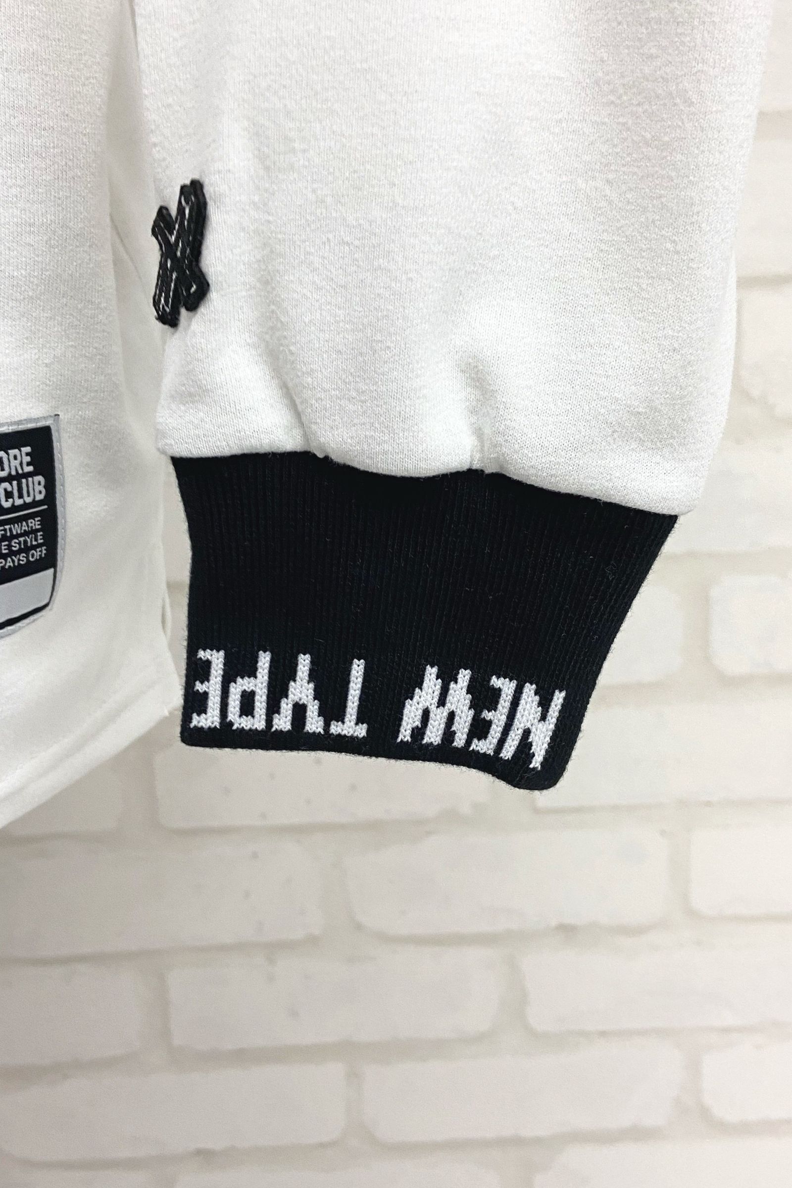 NECK DESIGNS L/S TEE / WHITE 【SY32 by SWEET YEARS GOLF】
