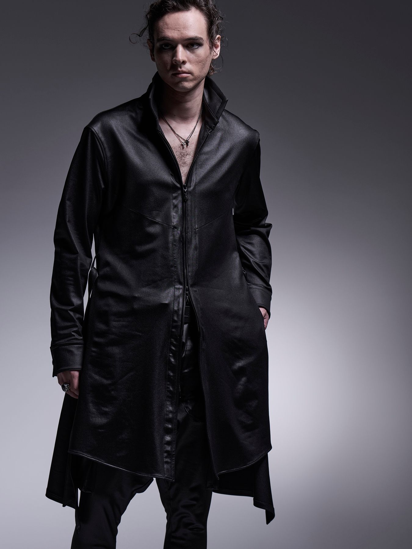 kiryuyrik - 【予約品 7月13日(日) 締切】Zip Flare Shirt