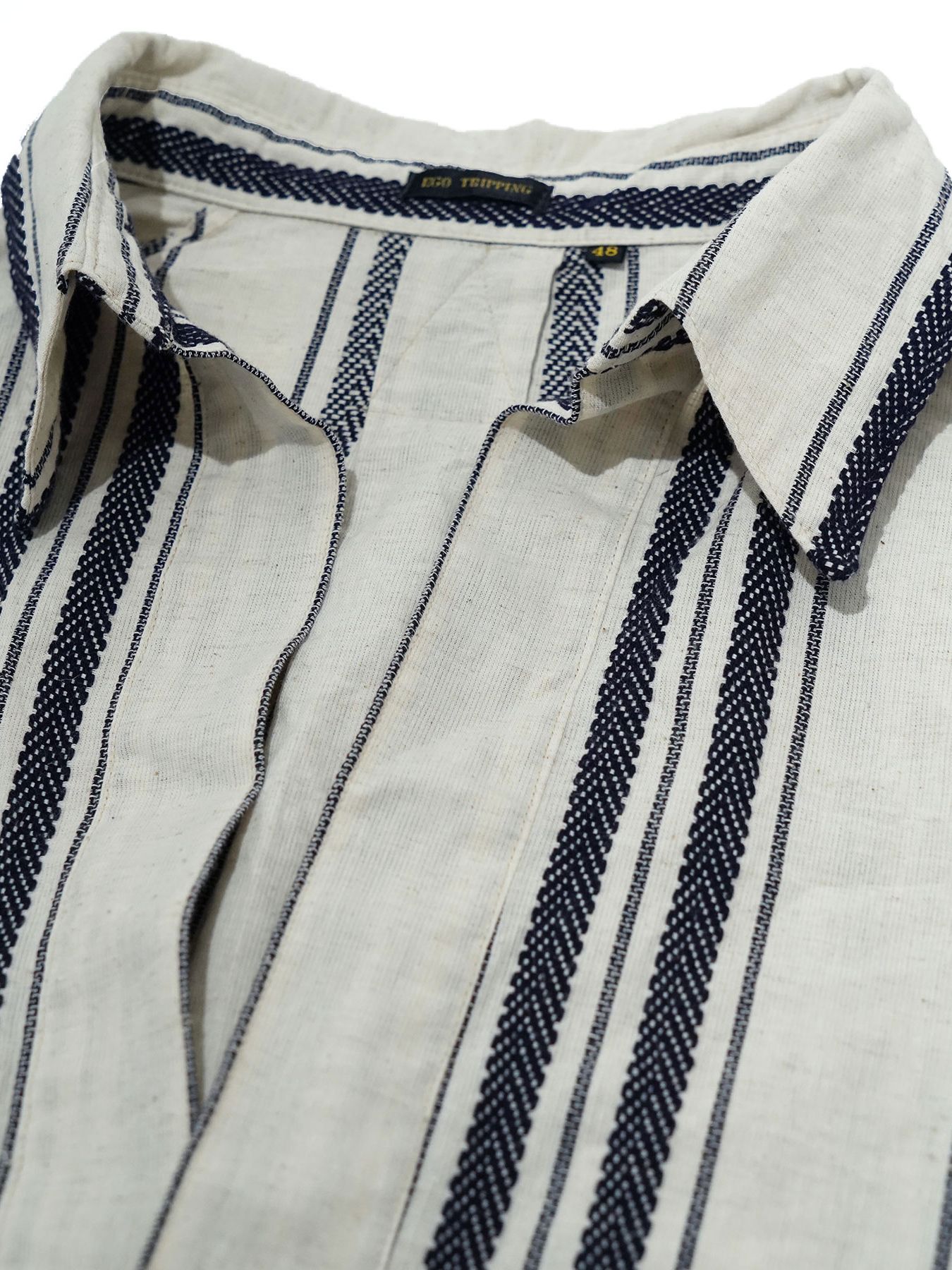DOBBYSTRIPE SHIRTS / ミリタリーシャツ / ホワイト