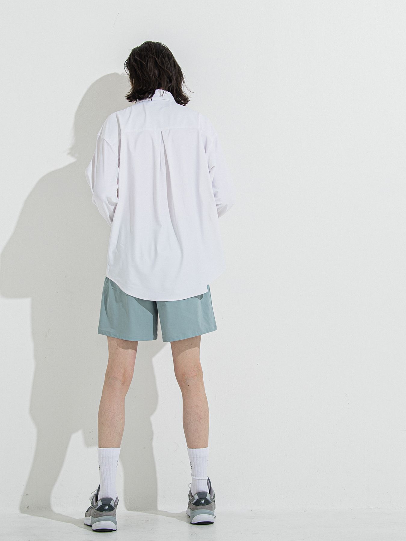 【予約品 】TV NYLON SHORTS / ティーヴィーナイロンショーツ / アクア