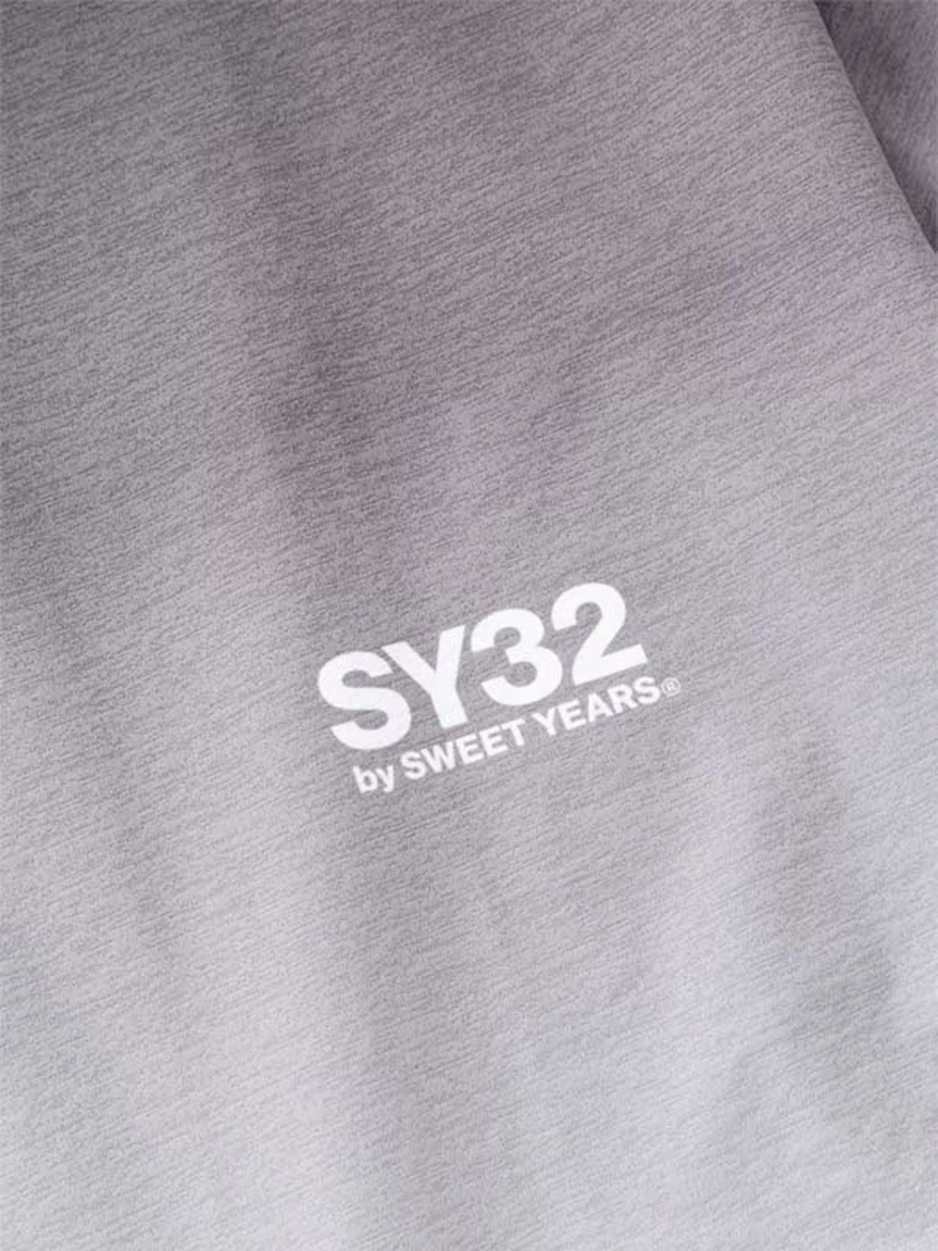 GRADATION LOGO TEE / グラデーション ロゴ Tシャツ / ブラック【SY32 by SWEET YEARS】