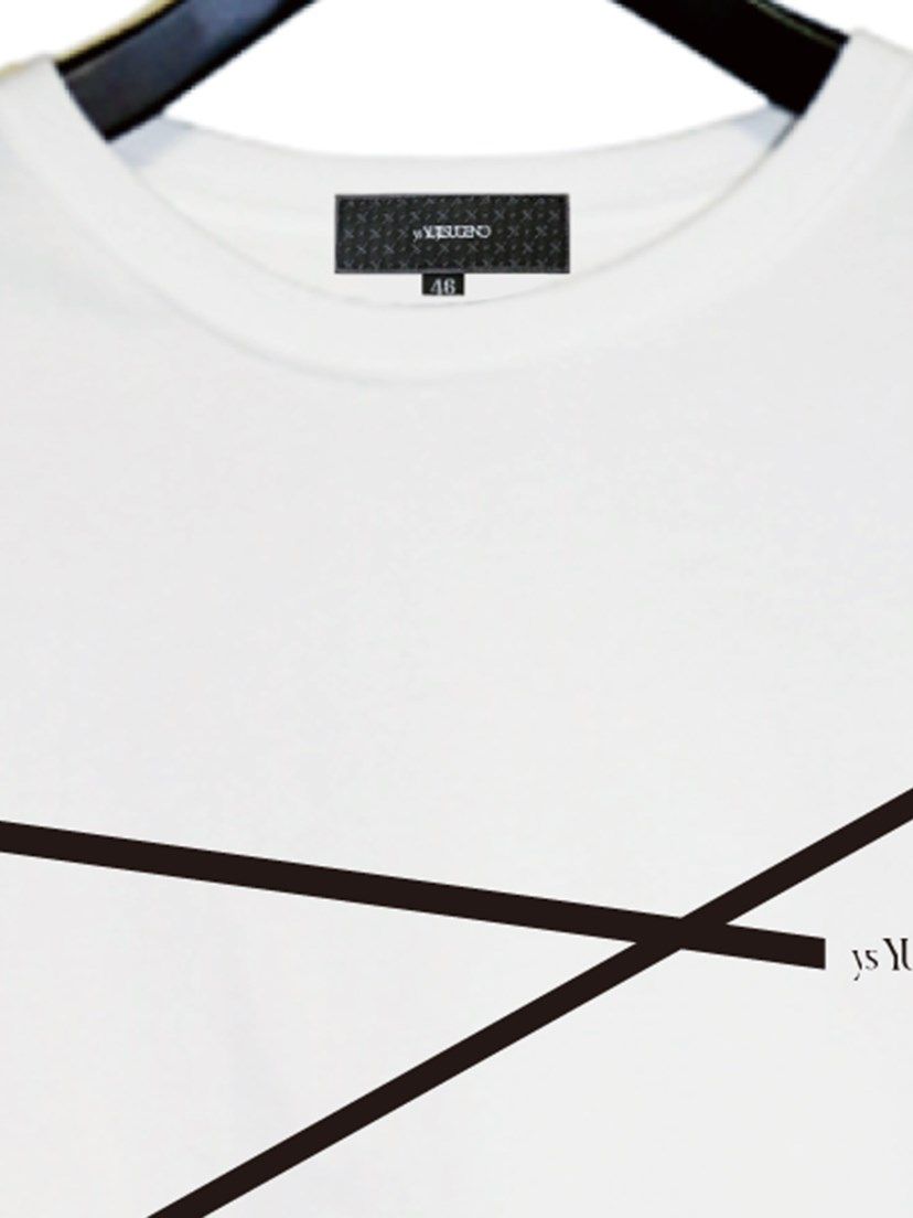 LINE BIG-Tee-WHITE / ビックTシャツ / ホワイト 【ys Yuji SUGENO】