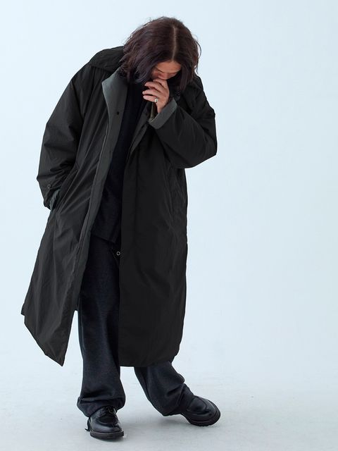 【予約品】AIRVALM / バルマカンコート / ブラック