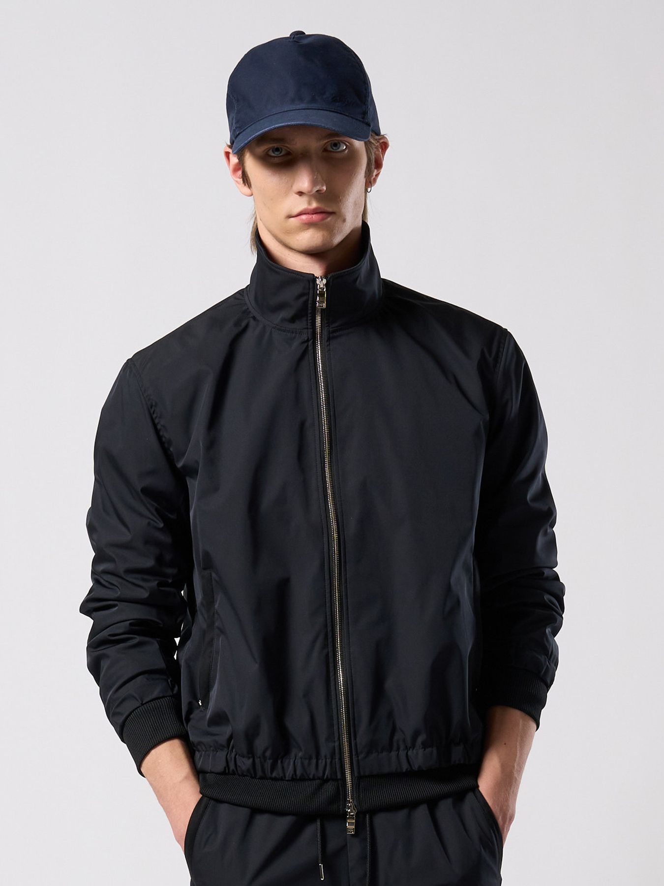 【予約品 4月19日(日) 18時締切】puckering track jacket / パッカリング トラックジャケット / ブラック