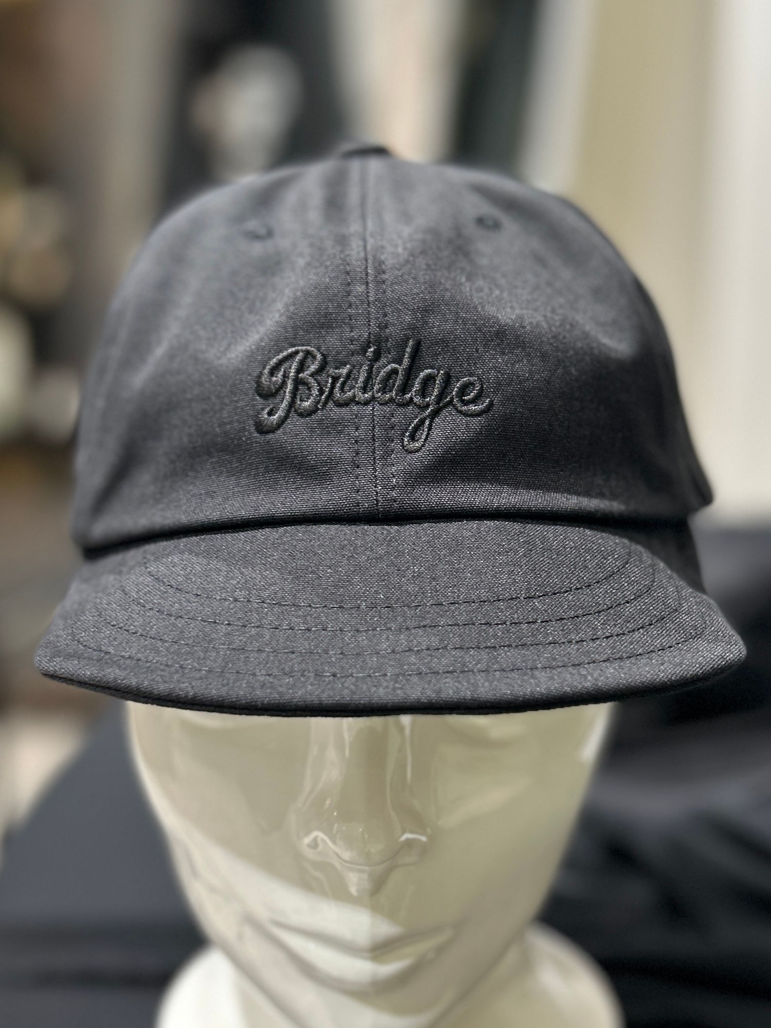 BRIDGE CAP TYPE3 撥水CORDURAブラック【Mighty Shine】