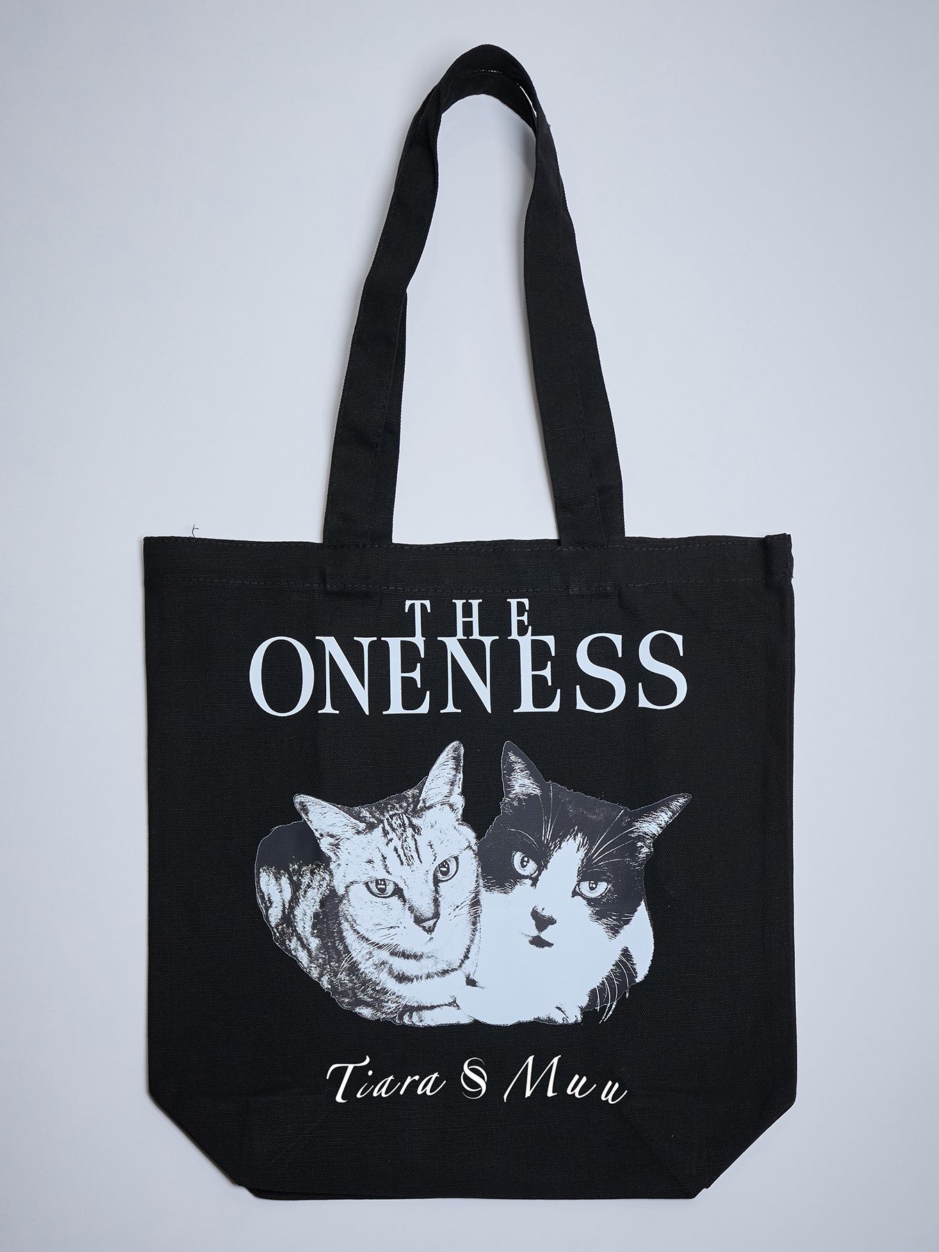 【予約品 4月26日(日) 締切】《犬猫保護活動チャリティー企画》Organic Cotton Tote Bag / オーガニックコットン トートバッグ / ブラック