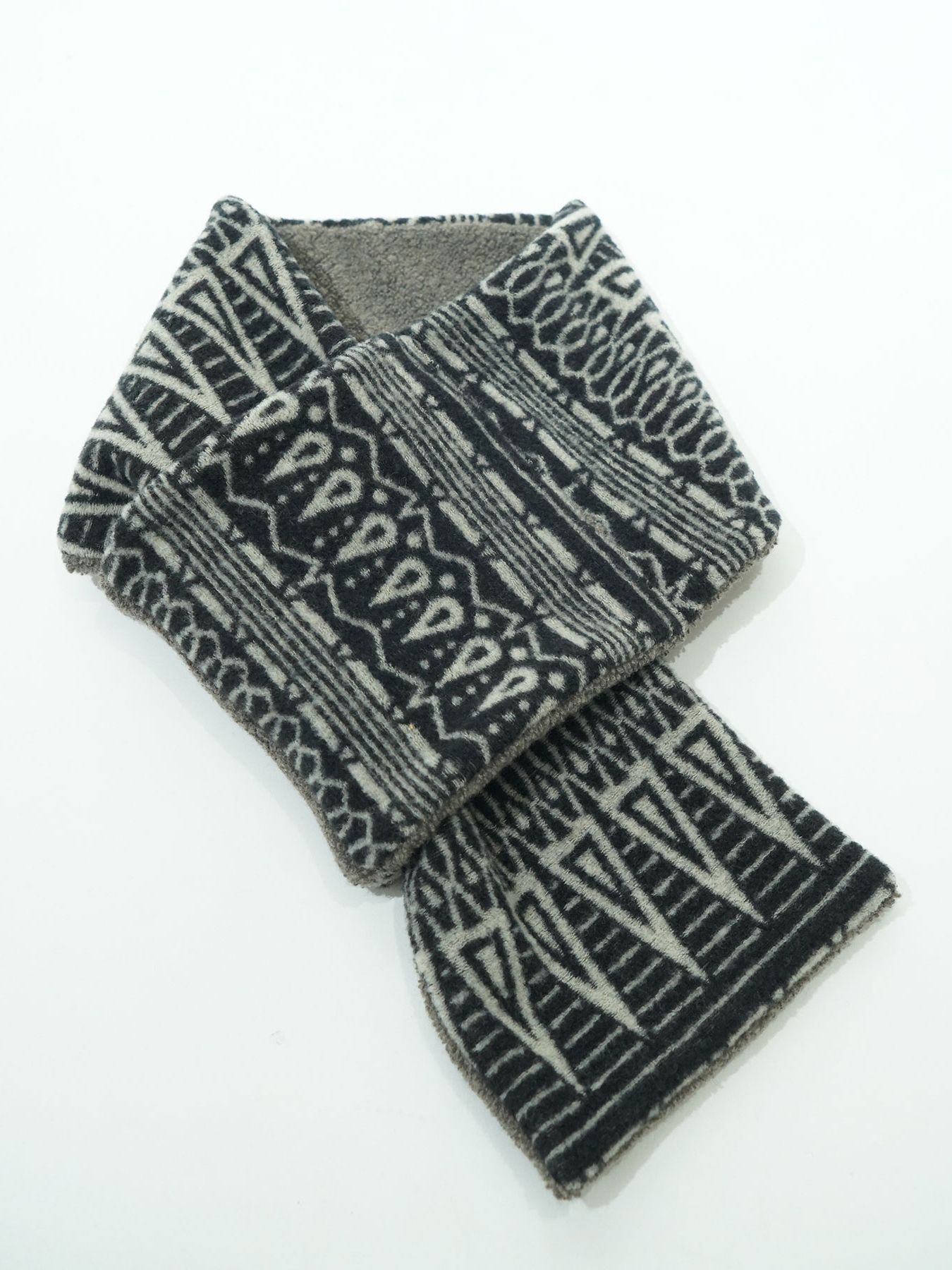 【予約品 】DUALWOOL / ネックウォーマー / グレー