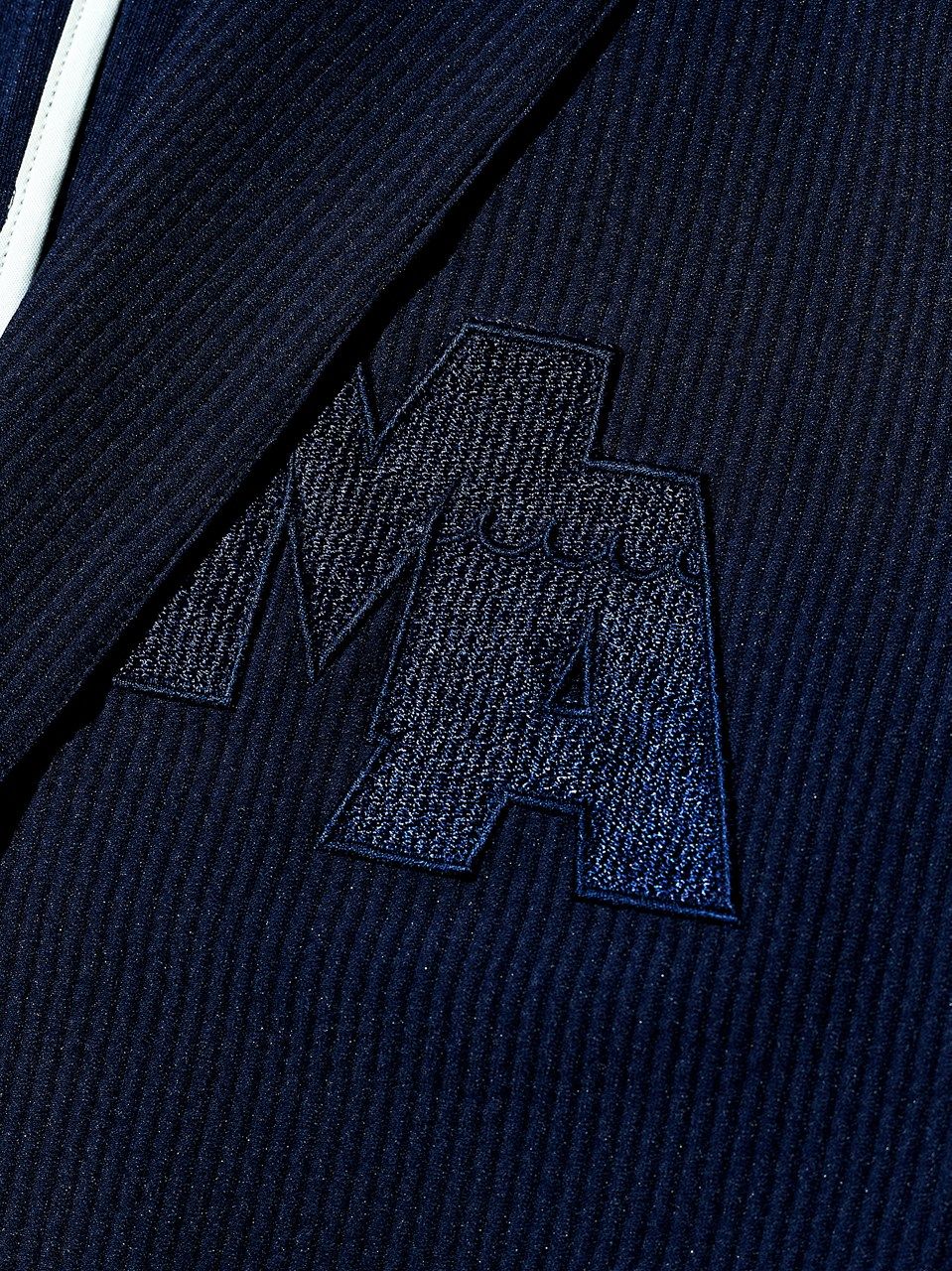 (予約品2023年10月19日18時締め) muta  Stretch Seersucker Tailored JKT / テーラードジャケット / ネイビー 【Acanthus×muta】