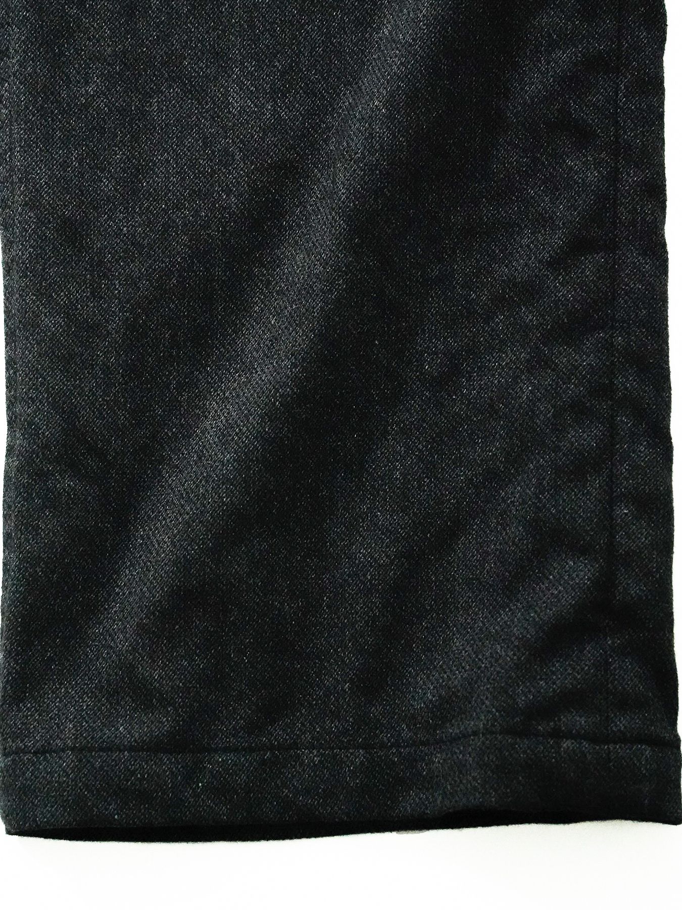 【予約品 6月2日(月) AM10時 締切】ZEUSSTRETCH / ワイドトラウザーズ / 杢チャコール