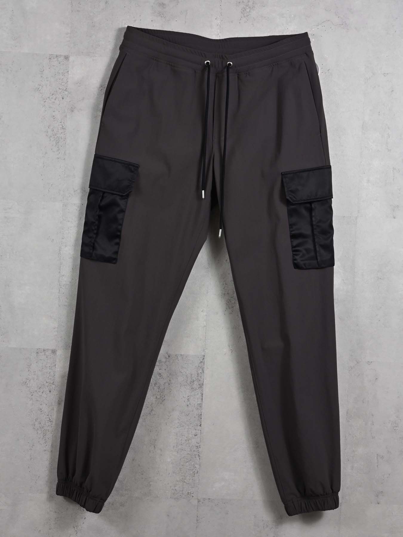 【予約品 11月16日(日) 締切】NY PT CARGO  PANTS / ナイロン イージーカーゴパンツ  / チャコール