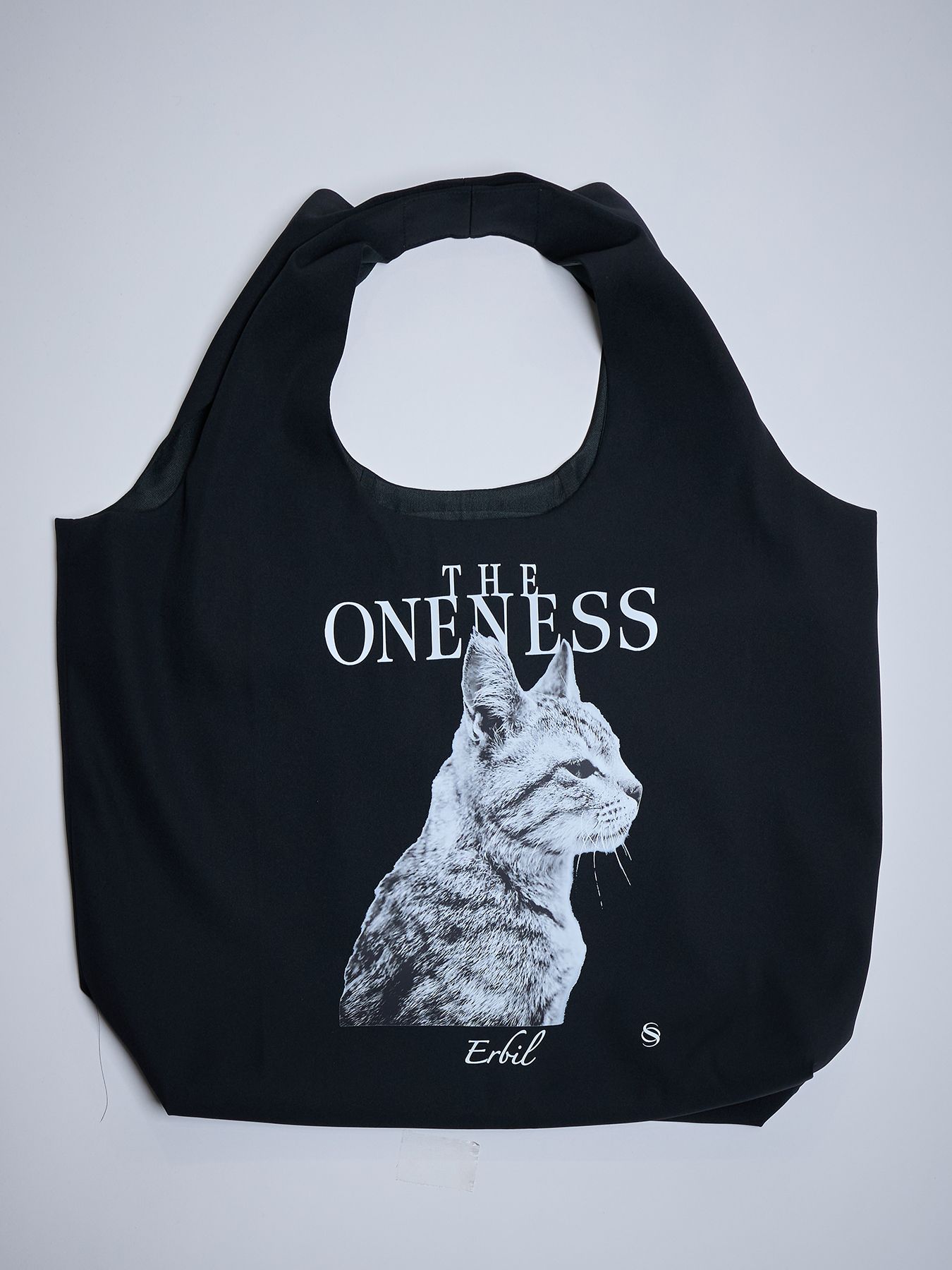 【予約品 4月26日(日) 締切】《犬猫保護活動チャリティー企画》Shoulder Tote Bag / ショルダー トートバッグ / ブラック