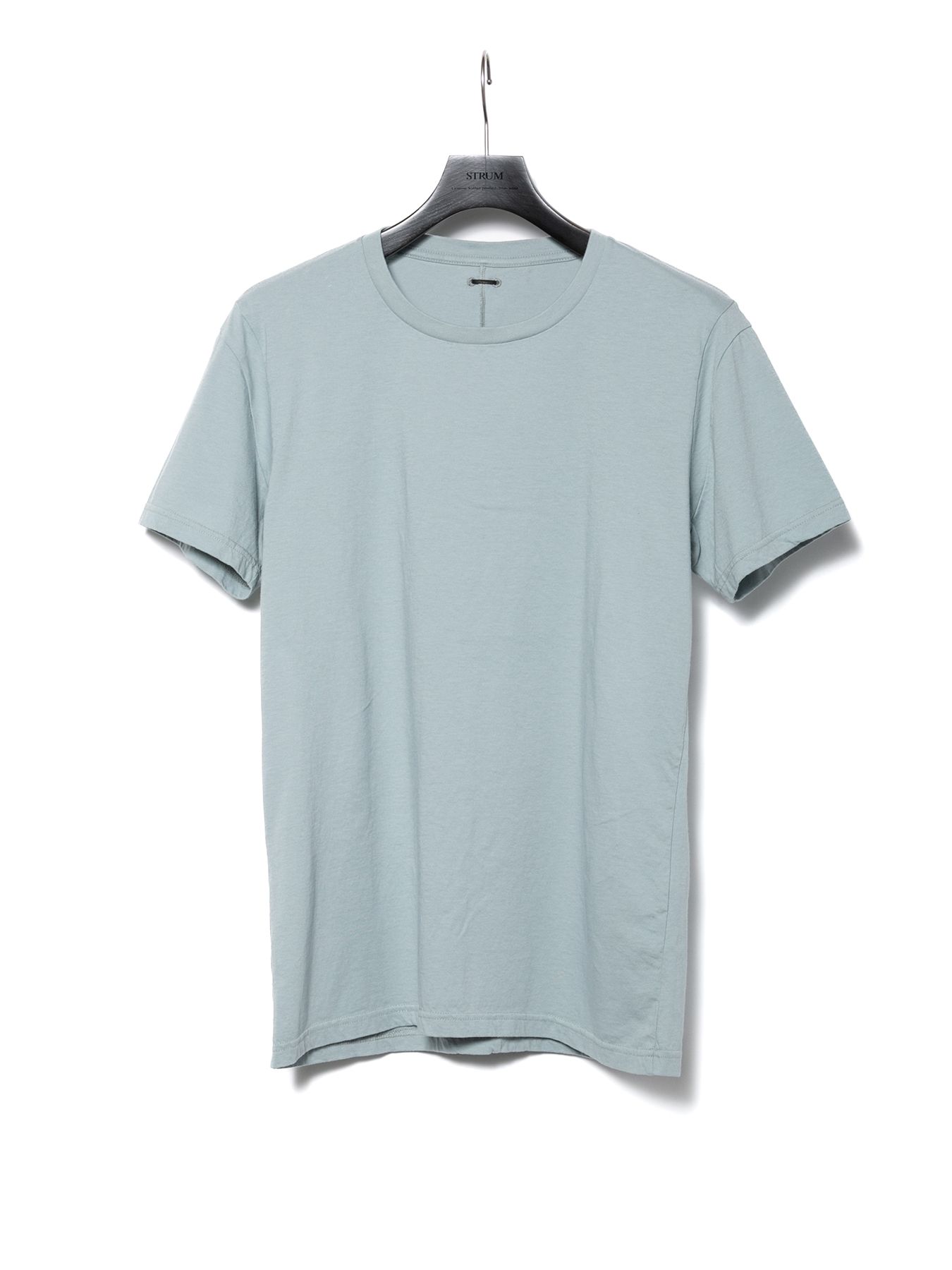 【予約品 10月12日(日) 締切】Natural Soft Cotton Crew Neck T-shirt / 30/-ナチュラルソフト天竺 クルーネック Tシャツ / グレーグリーン