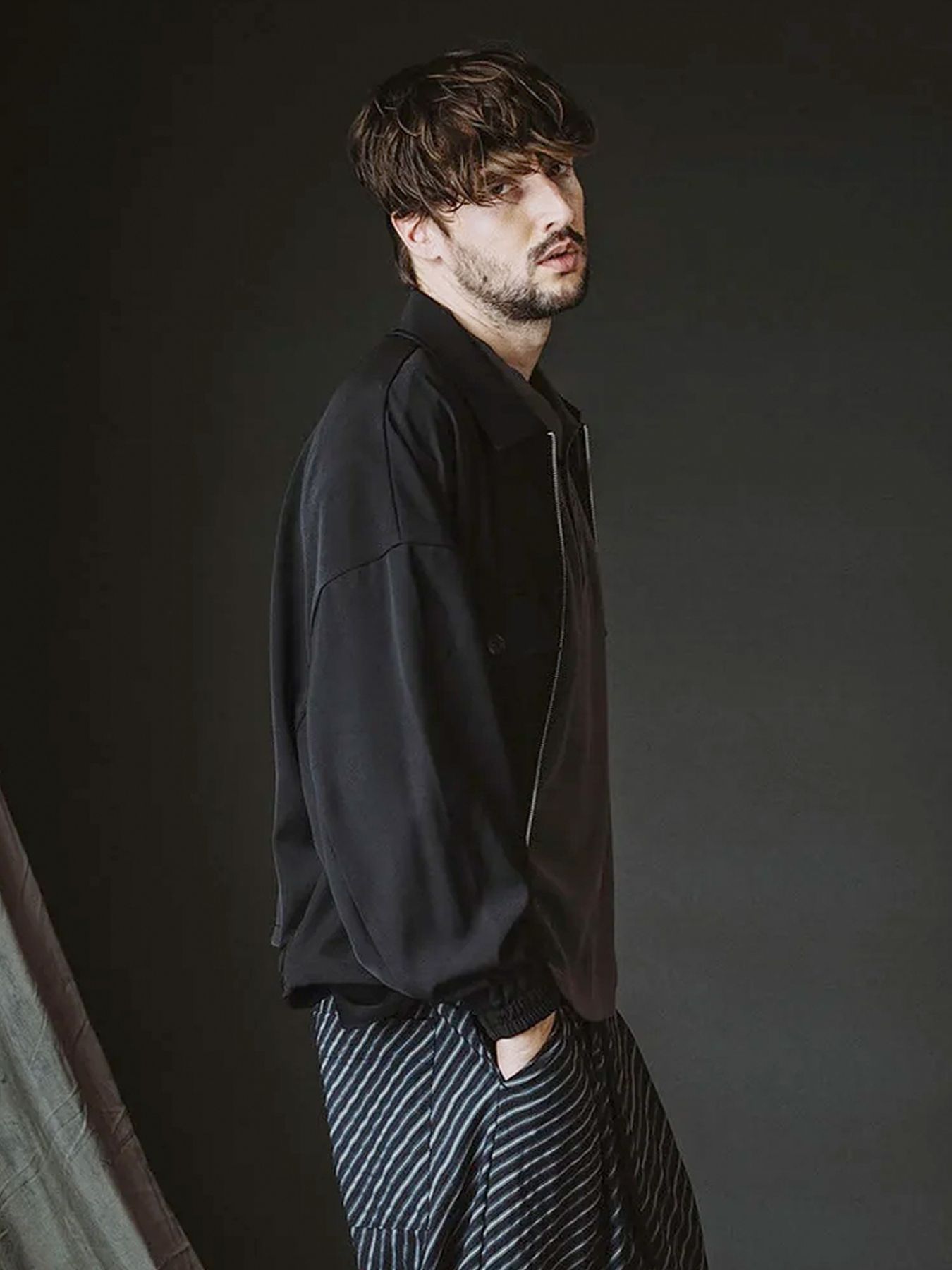 WポケットZIP-BLZ / ブラック【NO ID.】