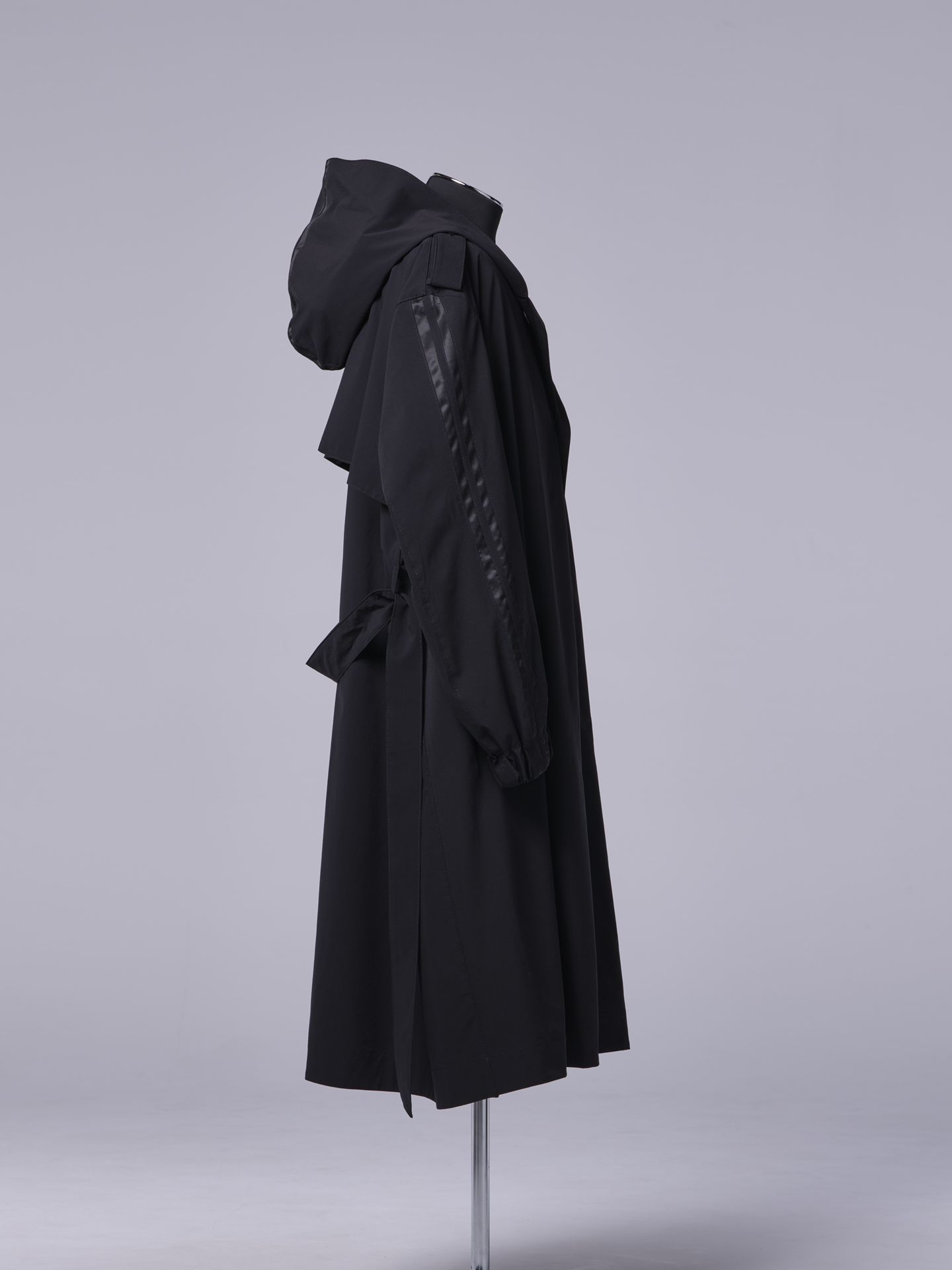 《予約品11月4日 》 LineBigSilhouetteHoodie / フーディーコート / ブラック×ブラックライン