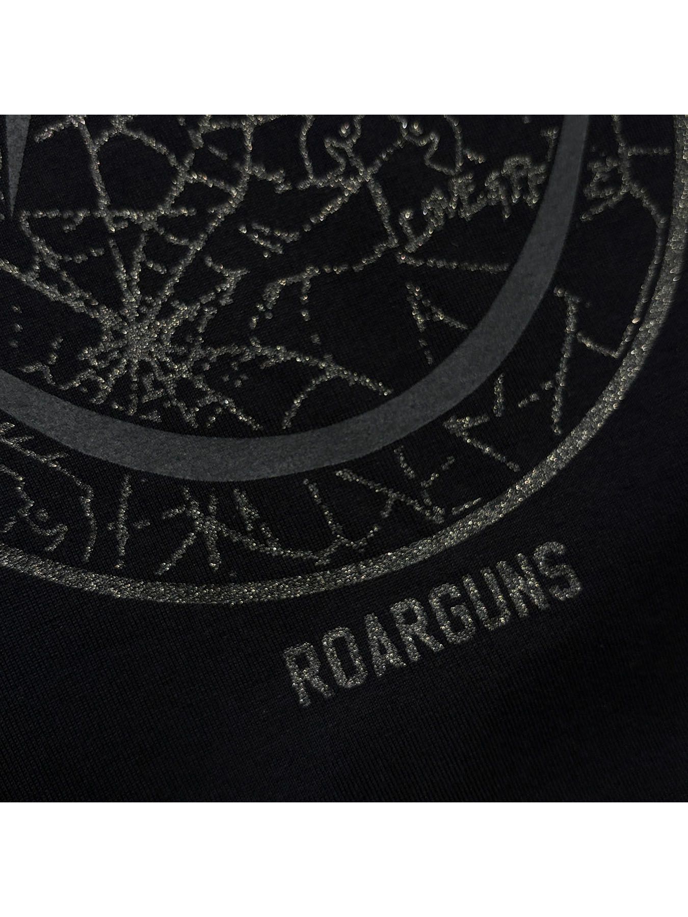 【予約品 3月9日(月) 18:00 締切】ORG/CO L/S T SMILE / スマイルプリント オーガニックコットン ロンT / ブラック