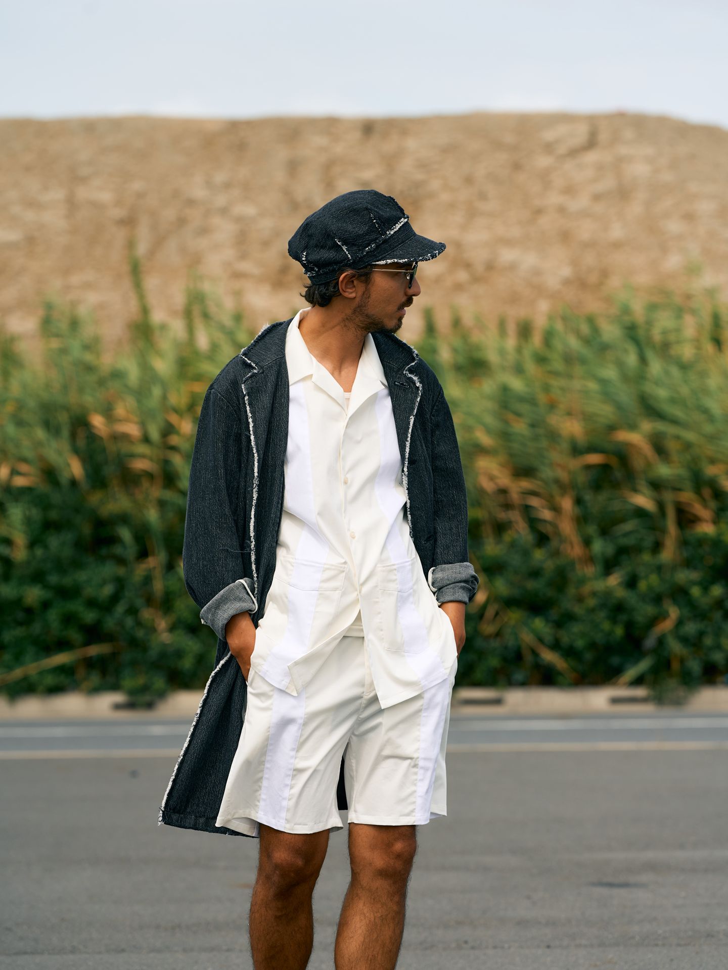 【予約品9月19日 10時締め】 cuba shirt / キューバシャツ / ホワイト