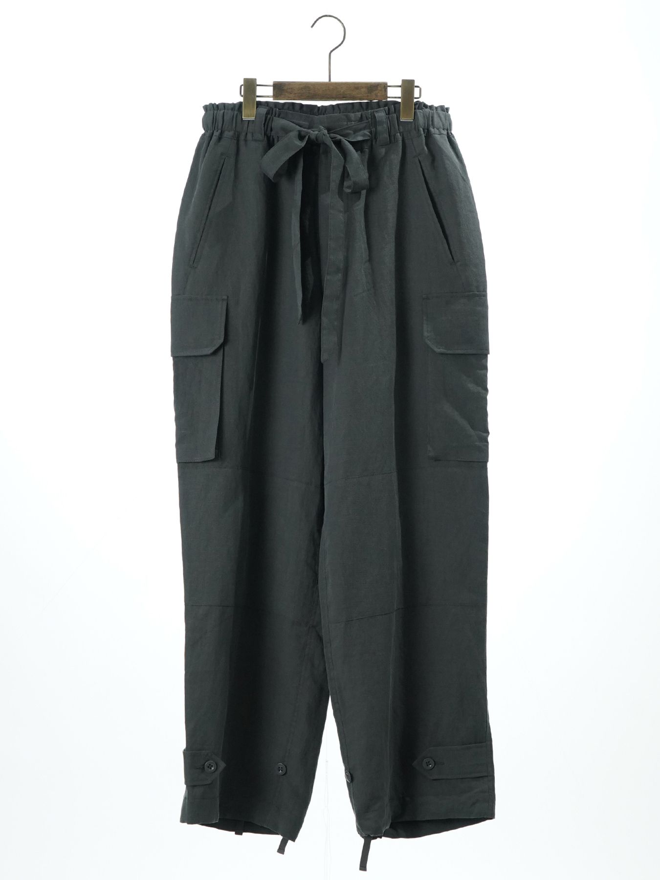 【予約品 10月26日(日) 締切】M47LINENCARGO / ミリタリーカーゴパンツ / moku.CHARKOL