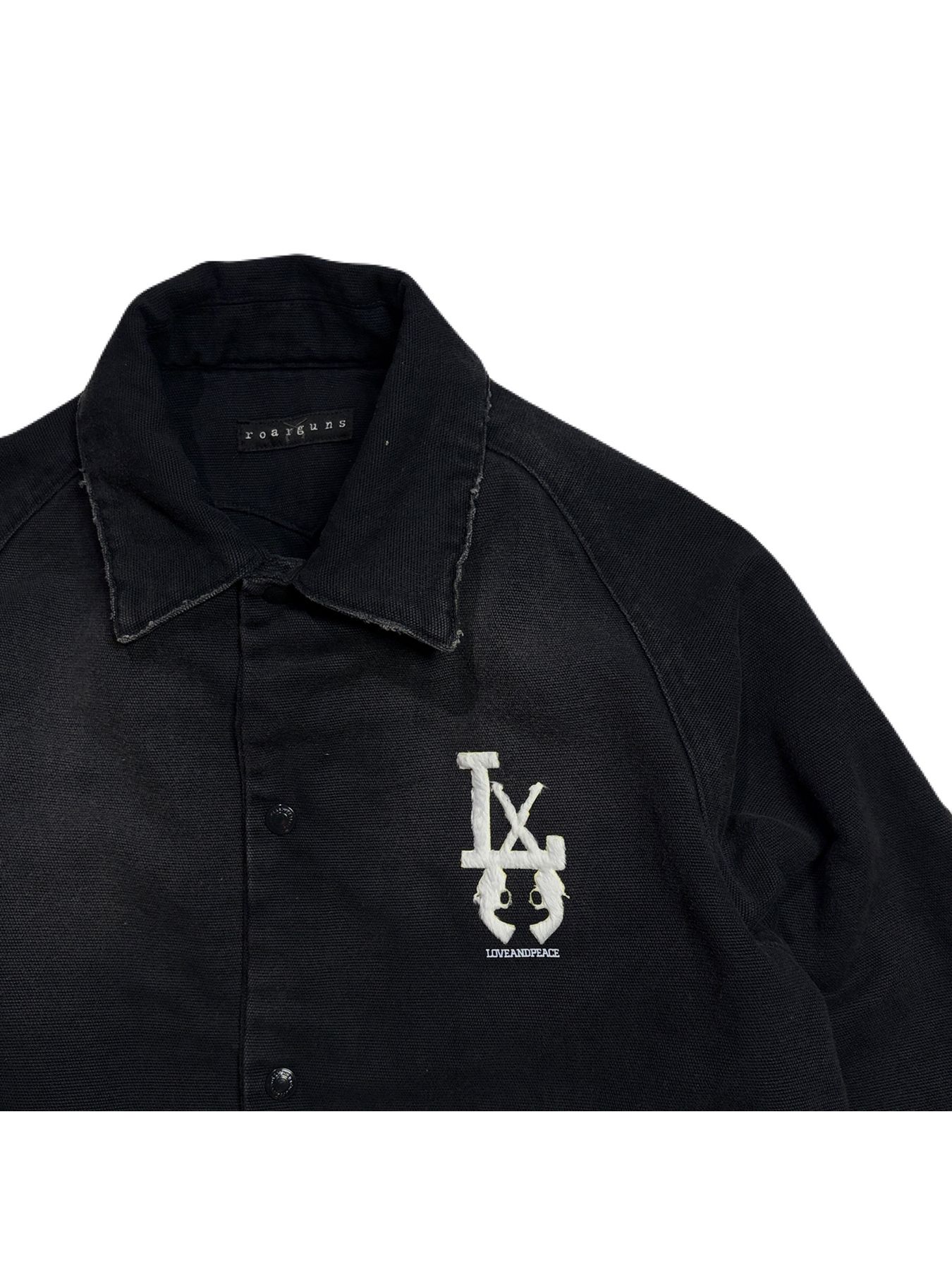 【予約品 3月9日(月) 18:00 締切】LA OXFORD JKT / LA オックスフォード コーチジャケット / ブラック