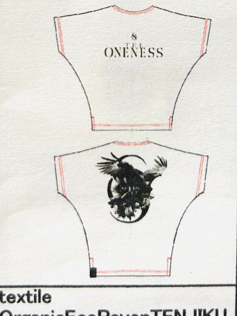 《予約品 》 BoatNeck Dolman T-Shirt / ドルマンTシャツ チャリティー第二弾 / ブラック