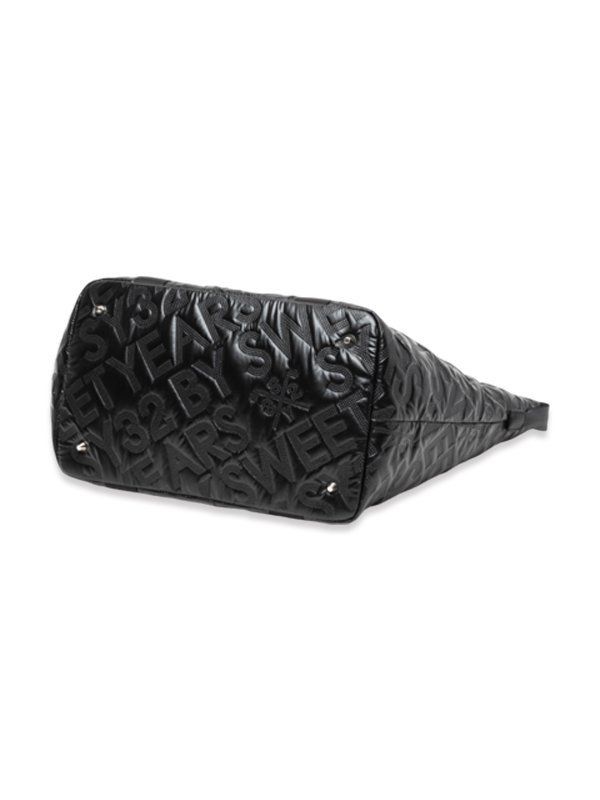 EMBOSS LOCKER BAG / ブラック 【SY32 by SWEET YEARS GOLF】