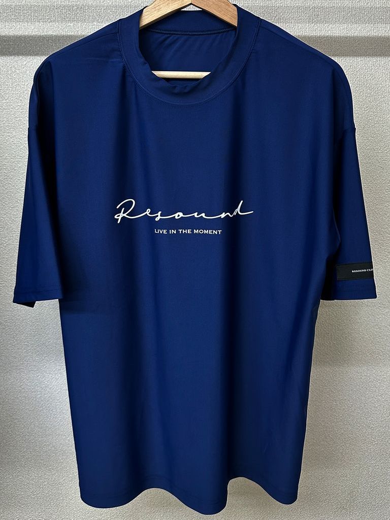 《予約品3月3日18：00締め》 handwriting RUSH OVER T / ラッシュガードTシャツ / ネイビー
