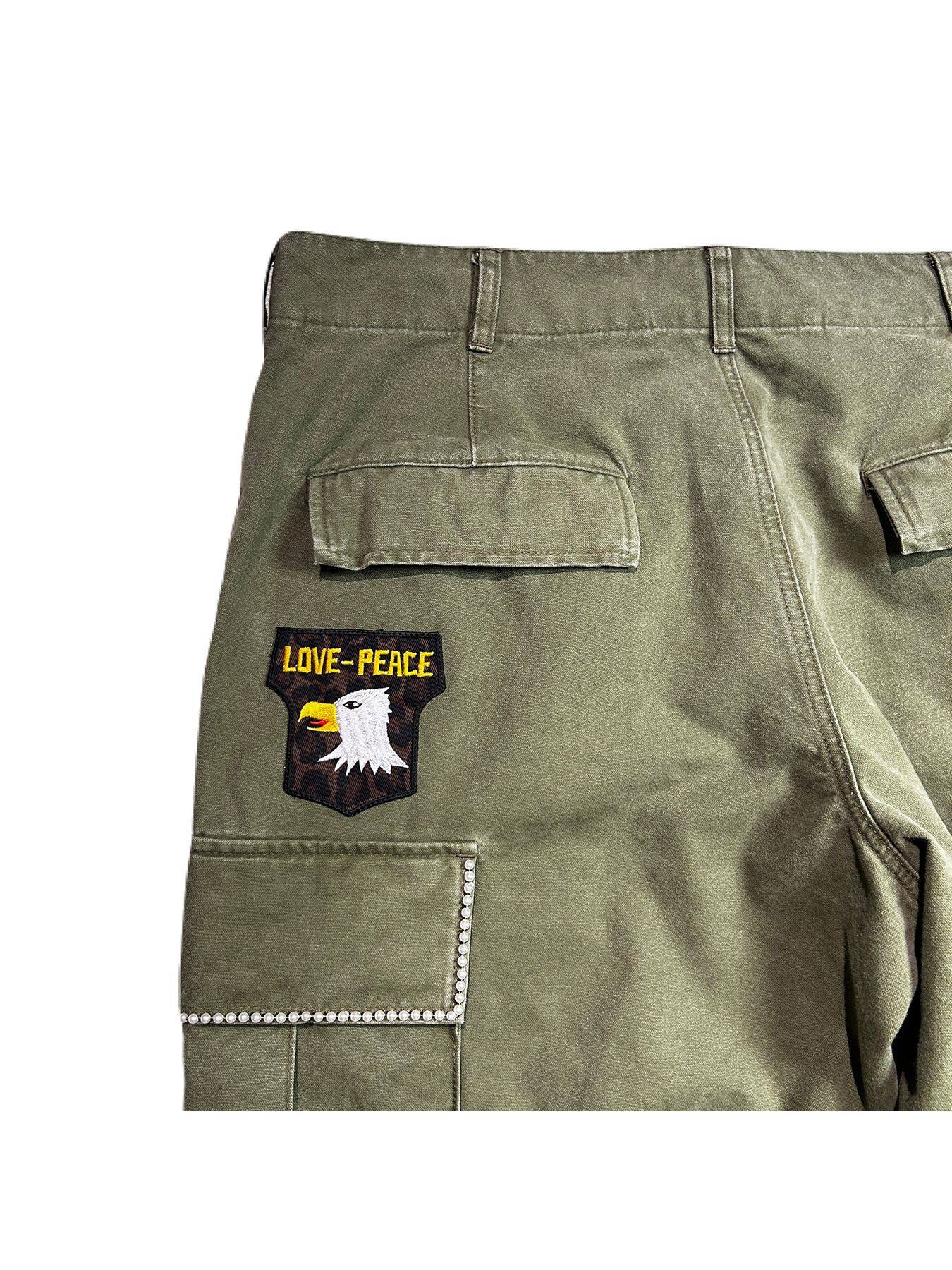 【予約品 8月10日(日) 締切 】DUCK CARGO PT / ダック カーゴパンツ / カーキ